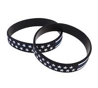 Milisten 2Pièces Bracelet Américain Pour Élection Présidentielle Accessoire De Costume Pour Adultes Et Garçon Fille Couleur