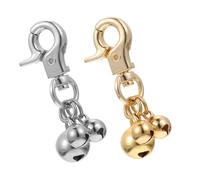 Milisten 2pièces Clochettes Pour Collier De Chien Et Chat Accessoires De Formation Durable Pendentif Pour Identifier Vos Animaux De Compagnie
