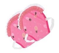 Milisten 2pièces De pour Poules Gilet Décoratif avec Élastique pour Préserver Plumage Volailles Et Poules