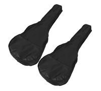 Milisten 2pièces Housse pour Guitare Acoustique Et Ukulélé Imperméable Oxford Lot pour Transport Et Rangement Pratique des Instruments De Musique