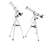 Milisten 2pièces Kit Accessoires pour Maison De Poupée Miniature Télescopes avec Trépied Jouets Miniatures pour Décoration Intérieure Et Jeu Éducatif