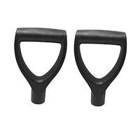 Milisten 2pièces Manches De Pelle à Préhension Ergonomique Plastique pour Outils De Creusement Ratissage Lot de Poignées