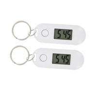 Milisten 2pièces Montre De Poche Numérique Étudiante avec Porte-clés Design Silencieux Et Pratique pour à pour Examens Et Activités