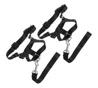Milisten 2pièces Muselière Douce Réglable pour Chiens Petits Accessoires De Formation Voyage Morsures Confort Et Ajustement Optimal
