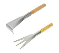 Milisten 2pièces Pelles De Jardinage à Main Bêches pour Transplanter Légumes Lot Manches Bois