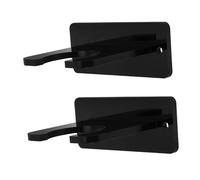 Milisten 2pièces Support De Batte De Baseball Mural Lot de Supports Acrylique pour Rangement Vertical De Battes De Softball Accessoires Organisation pour Maison Et Club