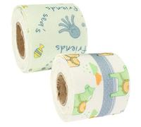 Milisten 2rouleaux Roue pour Chinchilla Ruban De Traction pour Petit Animal Coupe-Griffes pour Roue De Course Ruban Antidérapant pour Traction Décoratif pour Animaux De Compagnie