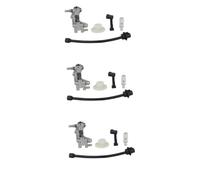 Milisten 3 Ensembles Kit Rechange pour Tronçonneuse à Essence Comprenant Pompe à Huile Filtre Tuyau Buse et Turbine Facile à Installer