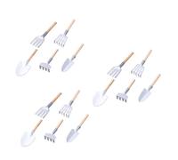 Milisten 3 Ensembles Mini Outils De Jardinage avec Poignée Lot pour Décoration Et Transplantation De Plantes Outils Pratiques pour Photo Jardinage 5 Pièces * 3