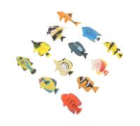 Milisten 3 Ensembles Miniature Tropical Fish Figures for Vibrant Ocean Animal Models for Educational Play and Themed Party Decorations
