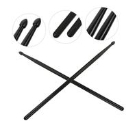 Milisten 3 paires Baguettes de Batterie Nylon Durables et Légères Set de Noires Sticks de Percussion pour Débutants Jazz et Musiciens Avancés
