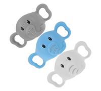 Milisten 3 Pièces Anses de Biberon en Silicone Amovibles pour Tout-petits, Forme Unique, Prise Facile, Accessoires Indispensables pour Bouteilles D'allaitement