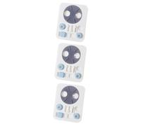 Milisten 3 Pièces Assiette Slow Food pour Animaux de Compagnie Jouet Intelligent pour Animaux de Compagnie Manger Lentement Dog Toys Jouets Chiot gamelle créative pour Chien Chargeur Lent