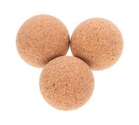 Milisten 3 pièces Balles de Football de Table Bois Liège Résistantes à Usure pour Remplacement avec Surface Lisse et Prise Confortable