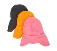 Milisten 3 Pièces Bonnet Hiver Unisexe avec Oreillettes Chaud et Confortable pour Hommes et Femmes pour Activités Extérieures Ski et Randonnée