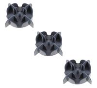 Milisten 3 Pièces Chargeur Lent mangeoire Lente pour Chat mangeoire Lente surélevée Bocal a Farine Dog Food Chiot Insert de Bol à Alimentation Lente Fournitures pour Animaux Nourrir