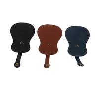 Milisten 3 Pièces Étui Médiators Guitare PU Aux Rayures Grand Organisateur Compartiments pour Acoustic Electric Plectrum Holder Pratique pour Musiciens