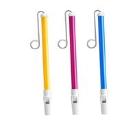Milisten 3 pièces Instrument Musical Sifflet à Glissière pour Garçon Fille Jeu Soufflant Éducatif et pour Développement Musical Garçons Filles