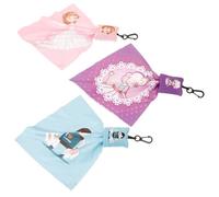 Milisten 3 pièces Porte-clés avec Chiffon Microfibre Imprimé pour Lunettes et Écrans Nettoyant Portable pour Verres Téléphones et Appareils Électroniques de Garçon Fille Princesse