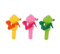 Milisten 3 Pièces Robot Sucette Fournitures de fête Monstres inc Amusant Porte-Sucette à la Dinde Robots Dinosaures Porte-sucettes Porte-Sucette d'halloween Plastique