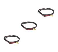 Milisten 3 Pièces Sangle de Professionnelle pour Escalade et Exercices Quotidiens Bande Étirement Réutilisable Accessoire Extérieur Compact