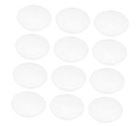 Milisten 30 Pièces égouttoir en Plastique pour Soucoupe Plateaux de Plein air Plateau à Base de Fleurs bac à Plantes Pied de Pot de Fleurs bacs à Eau Plateau de Pot à Fleurs Transparent