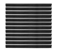 Milisten 30 Pièces Lot de Clips PVC pour Fixation Brise-Vue et Protection Vent Résistants Aux Intempéries Facile pour Écrans de Confidentialité Clôtures de Jardin à Double Tige