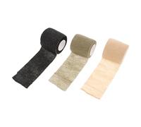 Milisten 3pièces Bandages Élastiques Camouflage Non-tissés Pour Sport De Bandes Adhésives Pour Poignet Cheville Et Genou Support Durable Et Respirant