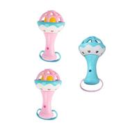 Milisten 3pièces Cloches à Hochet pour Bébés Hochets Jouets Éveil pour Tout-petits Couleur Aléatoire