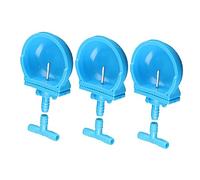 Milisten 3pièces Distributeur Eau pour Lapins Abreuvoir Automatique Lot de Bols Eau pour Petits Animaux Écuelle Compacte Et Légère pour Cage