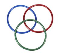 Milisten 3pièces Lot de Cerceaux Exercice pour Garçon Fille Anneaux De Po Jouets Pailletés Équipement pour Dressage Animaux De Compagnie