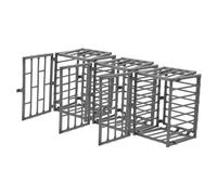 Milisten 3pièces Mini Cage Décorative De Modèles Miniatures pour Et Décoration De Maison Accessoires pour Animaux Miniatures