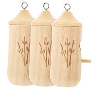 Milisten 3pièces Nichoir pour Suspendu Lot de Décoration De Jardin Nid Oiseau Artificiel Ornement De Nichoir