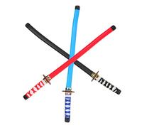 Milisten 3pièces Swords for Kids Cosplay Toys for Parties Halloween Role-playing Japanese Sword Props