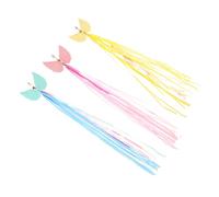Milisten 3pièces Têtes De Remplacement pour à Chats Jouets Interactifs pour Chats Intérieur Accessoires De Jeu pour Kittens Stimulez Enrichissement De Votre Animal