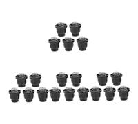 Milisten 4 Ensembles Capuchon D'allumage Allume Feu Remplacement Accessoires De Gril À Dessus Plat Grillades Bouchon D'allumage du Gril Bouchon D'allumeur en Plastique PP Noir 5 Pièces * 4