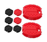 Milisten 4 Paires Lot Pédales Antidérapantes pour Tricycle Garçon Fille Pédales de Rechange Plastique Confortables et Sécurisées pour Vélo Garçon Fille Accessoires Ergonomiques pour