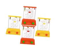 Milisten 4 pièces Anneaux à Eau Portable Jeu Dadresse Manuelle pour Garçon Fille Couleurs Aléatoires de Plein Air pour Développement et Amusement Couleur Aléatoire Couleur Aléatoire
