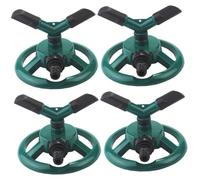 Milisten 4 Pièces Arroseur Automatique Rotatif pour Jardin Système Irrigation Asperseur Durable pour Arrosage de Pelouse et Refroidissement