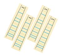 Milisten 4 Pièces Autocollants De Phonème De Violon Dont Fret Autocollant De Violon Autocollants De Pratique De Autocollant De Touche De Touches Professionnelles Étiquettes