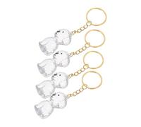 Milisten 4 Pièces Capsule Transparente de Souvenir pour Animaux Accessoire Pratique pour Amoureux des Animaux Design Compact et Étanche