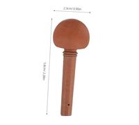 Milisten 4 pièces Chevilles Violon Bois Design Intégré pour Remplacement Rapide Prise Confortable Accessoires pour Violonistes