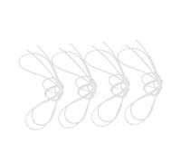 Milisten 4 Pièces Corde de Remplacement pour Filet de Panier de Basket Corde Nylon Résistante pour Fixation Stable Installation Facile Adaptée Aux Sports Multi-Usage comme et Basket