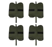 Milisten 4 Pièces de Poids pour Auvent Vert à Sable Robustes pour Stabiliser Tonnelles et Abris Extérieurs Résistants Aux Intempéries Idéaux pour Camping Festivals et Événements