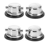 Milisten 4 Pièces Drum Hardware Parts Double End Tom Snare Drum Lugs Coated Support Accessory With Single And Bidirectional Options For Enhanced Sound And Stability