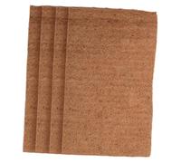 Milisten 4 Pièces Nid de Poule Fibres de Naturelles Lot de Tapis Réutilisables Antidérapants pour Poulailler Doux et Facile à Nettoyer Protection Confortable pour des Poules Dimensions