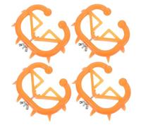 Milisten 4 pièces Outil de Sevrage Veaux Pince-nez Bovins Abs Renforcé Matériel Résistant pour Gestion Bétail Facile à Utiliser