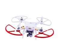 Milisten 4 pièces Protective Cover for Quadcopter Propellers Quick-Release Plastic Guards Bumpers in and