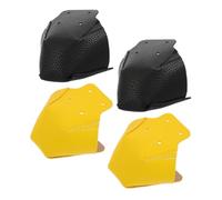 Milisten 4 pièces Protège Orteils pour Patins à roulettes PU Lot de Couvre Orteils Antidérapants Protection Résistante Aux Rayures pour Patins Quad Accessoires de Réparation Durables