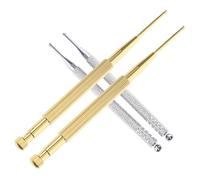 Milisten 4 pièces Stylo de Auriculaire Acupoint Massage Pen Portable Léger Outil Auto-massage Points Fascias Précis pour Auriculothérapie et